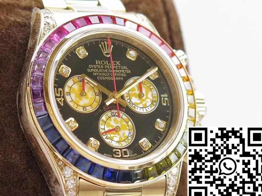 116589RBOW Factory Daytona 4130 Rainbow BL Rolex Movement Cosmograph 0709